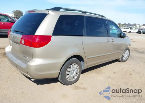 2008 Toyota Sienna Le z USA, uszkodzony, nr VIN 5TDZK23C18S157564